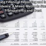 Corporate Financial Reporting and Investor Confidence: A Mixed-Methods Study of Transparency and Trust